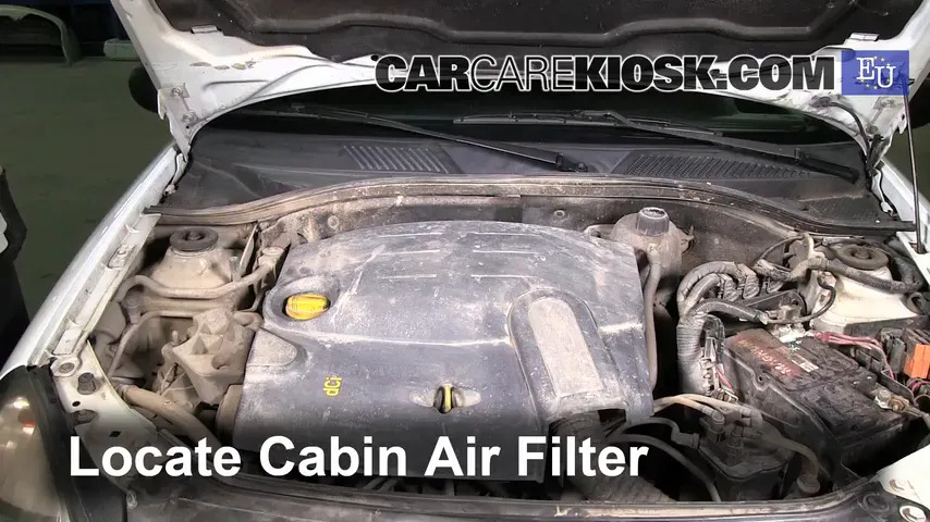 2003 Renault Clio dCi 1.5L 4 Cyl. Turbo Diesel Air Filter (Cabin)